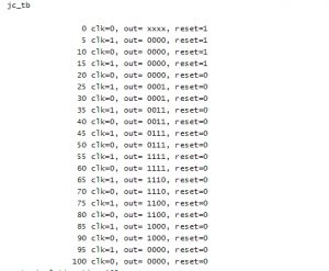 ring counter and johnson counter verilog code